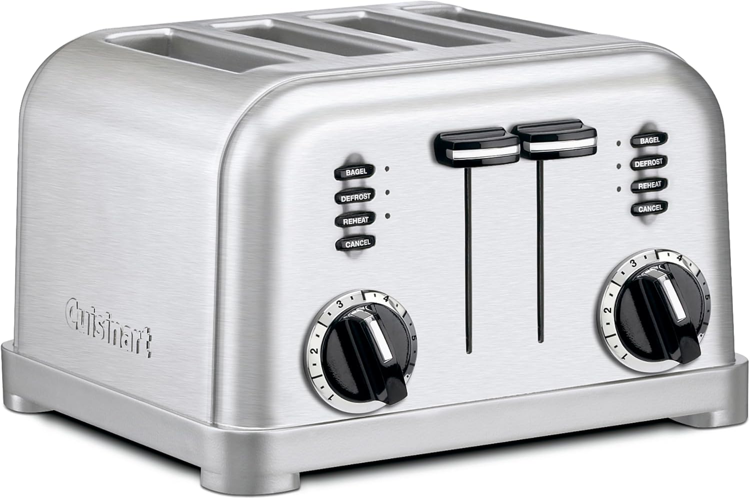 Cuisinart Toaster, Extra-Wide Slots, Stainless Steel, 4-Slice