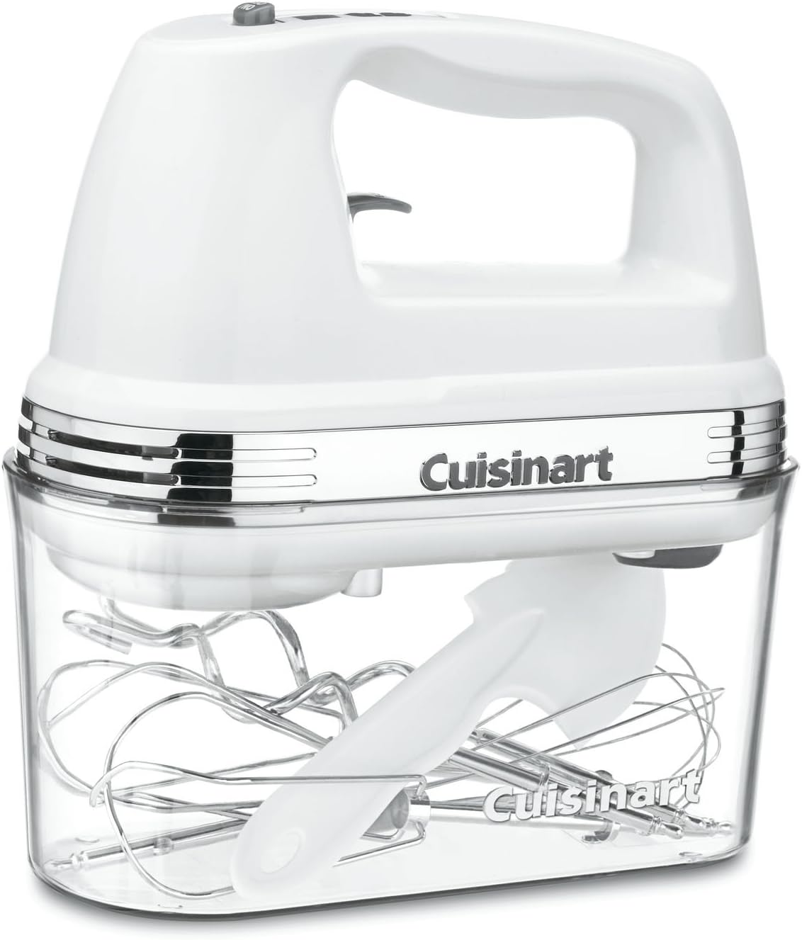 Cuisinart Power Advantage Plus 9-Speed Hand Mixer, Electric Mixer, HM-90S White