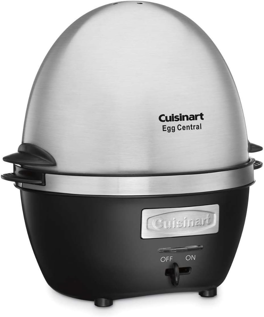 Cuisinart CEC-10 Egg Central Egg Cooker, Brushed Stainless Steel