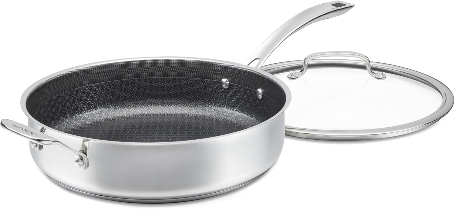 Cuisinart FusionPlus Sauté Pan, Hybrid, Oven Safe, 5 Qt, FPS33-30H
