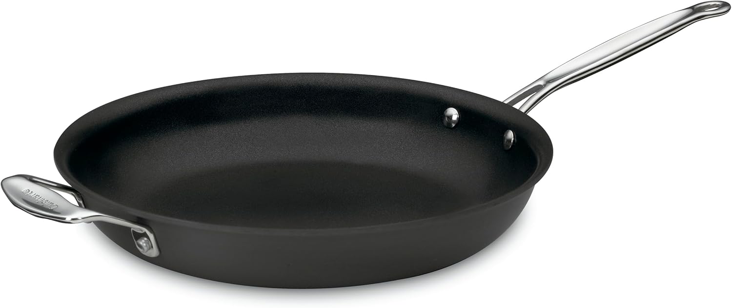 Cuisinart Chef's Classic™ Nonstick Hard Anodized 12" Nonstick Skillet, 622C-30H Black