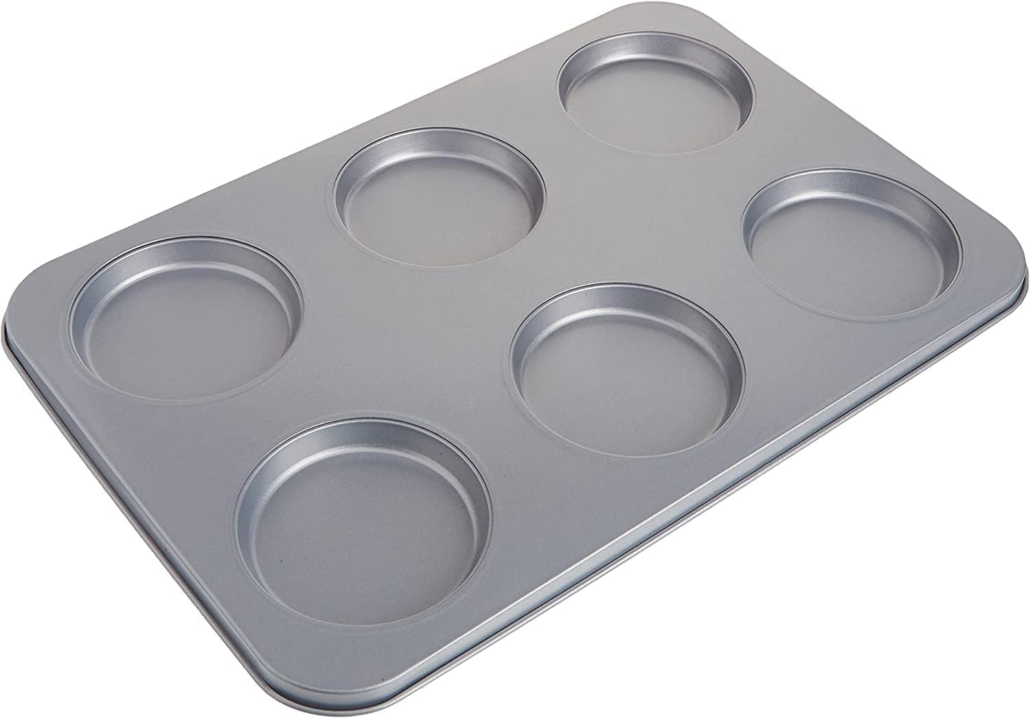 Cuisinart Chef's Classic Nonstick 6-Cup Muffin-Top Pan, Silver Muffin Top Pan