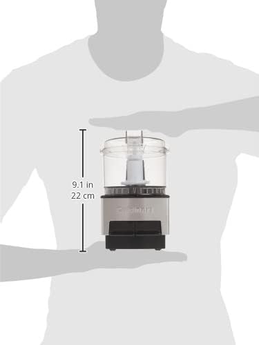 Cuisinart Mini PREP Food Processor Custom, 2.63 Cup, Silver Stainless Steel