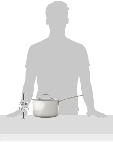 Cuisinart 7194-20 Chef's Classic Stainless 4-Quart Saucepan with Cover Silver